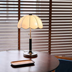 Odette Scalloped Floral Shade Table Lamp