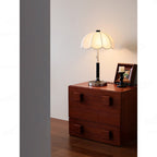 Odette Scalloped Floral Shade Table Lamp