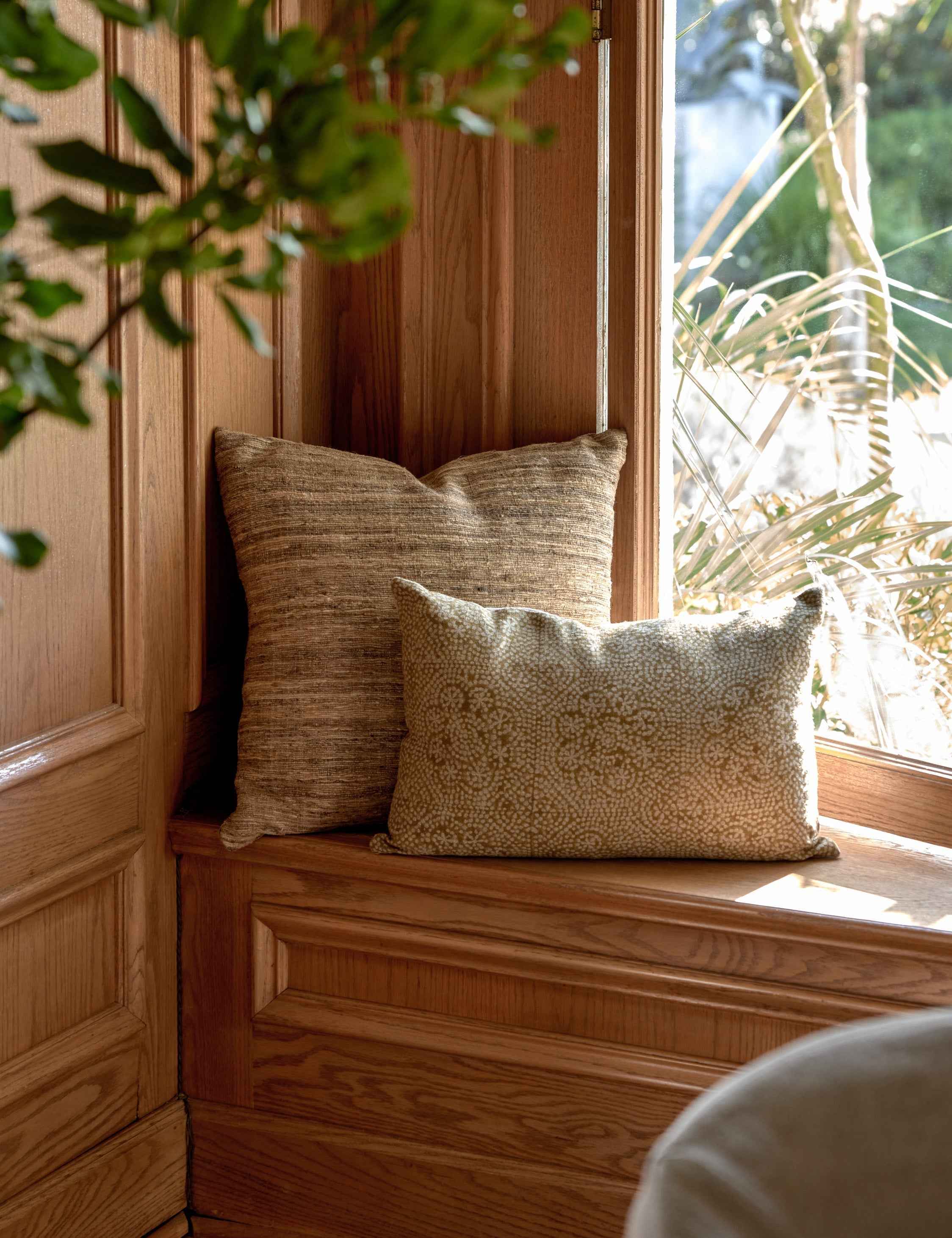 Alera Accent Pillow | Hand Block-Printed Mandala Design