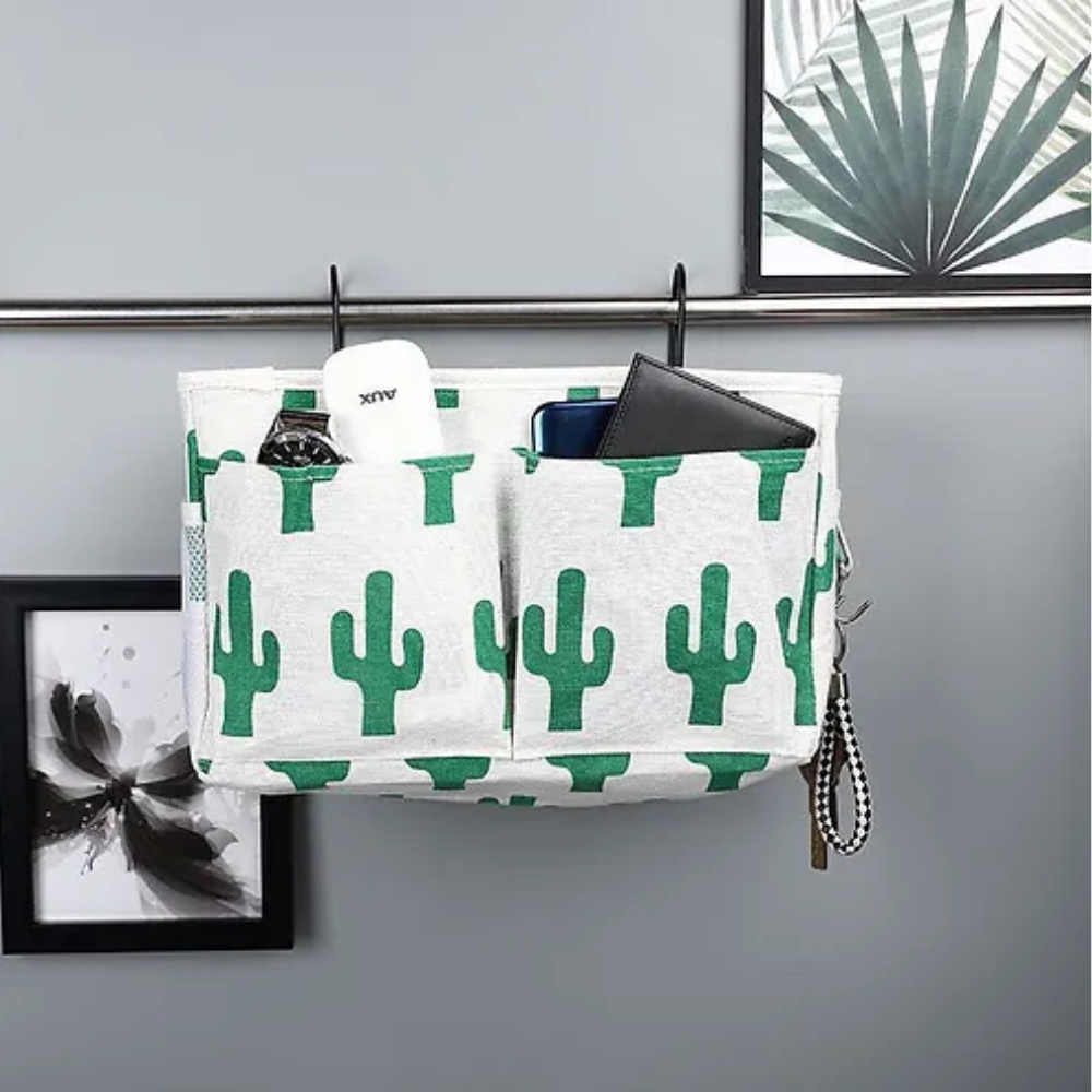 EcoCharm: Hanging Organizer Bag – minimalist, durable & versatile for accessories & everyday items