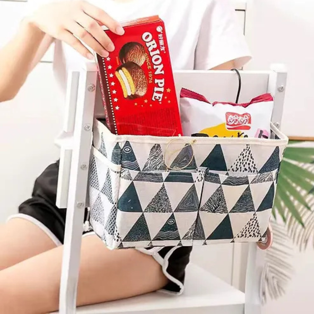 EcoCharm: Hanging Organizer Bag – minimalist, durable & versatile for accessories & everyday items