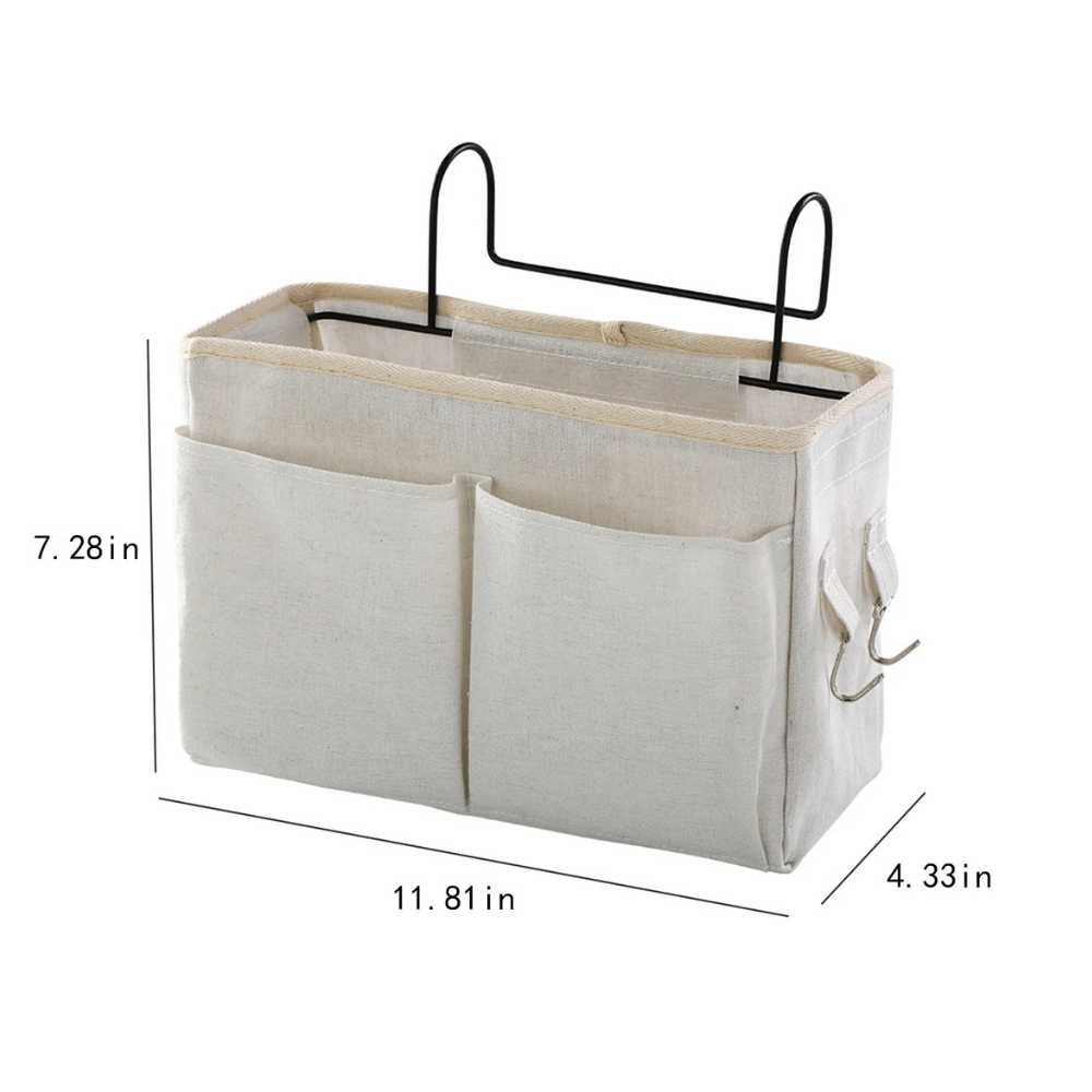 EcoCharm: Hanging Organizer Bag – minimalist, durable & versatile for accessories & everyday items