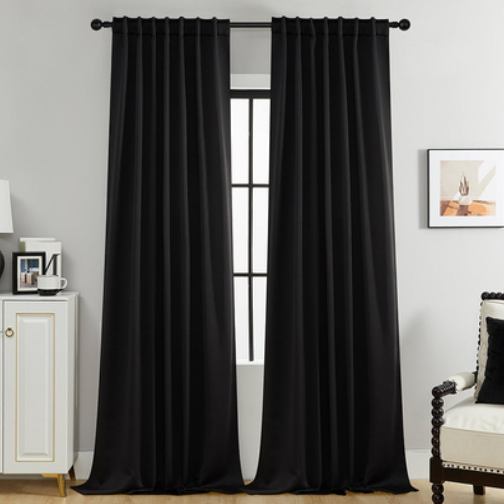 EcoGuard: Blackout Curtain with Thermal Insulation – Energy Efficient & Easy Care for Modern Spaces