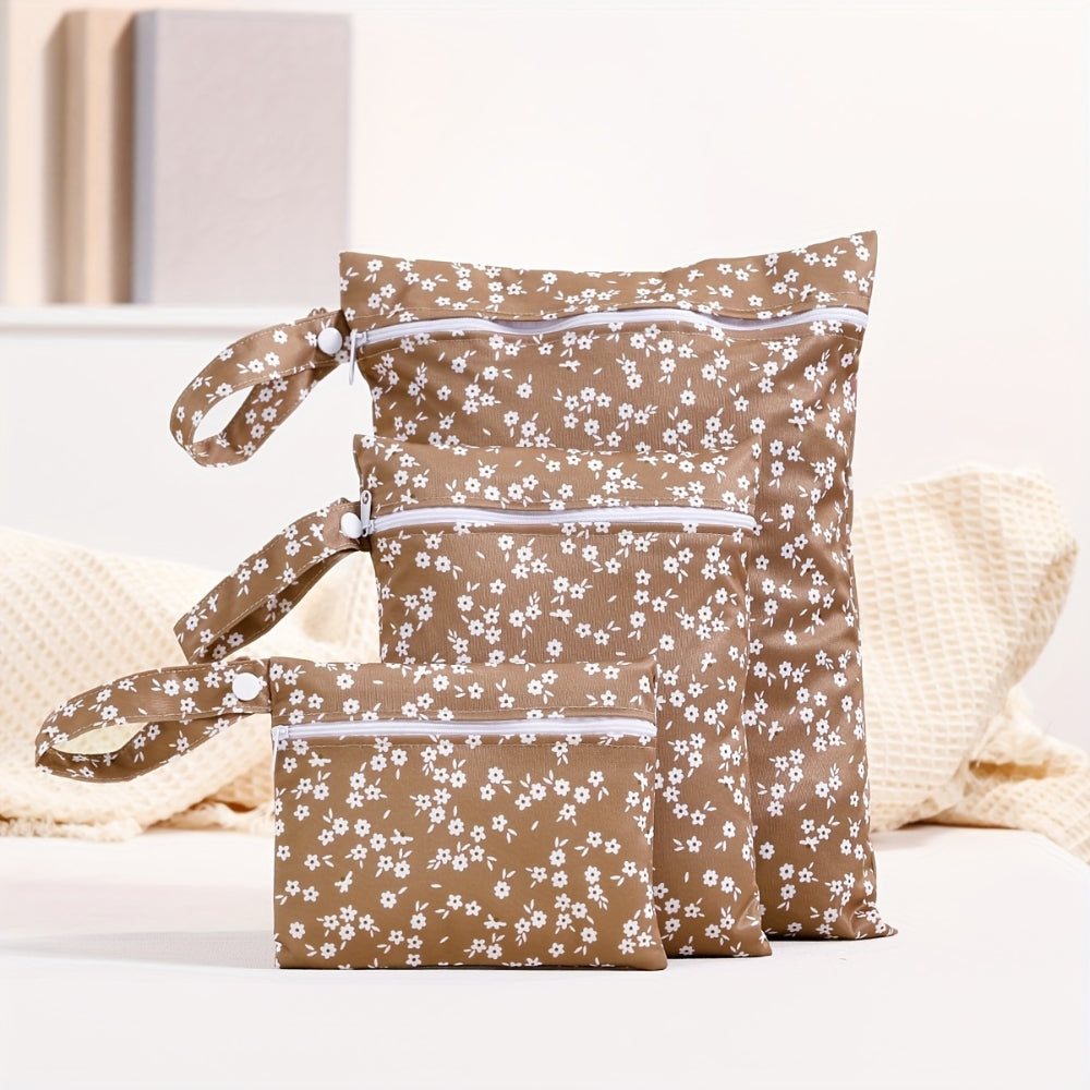 ÖkoKinder: Washable Storage Bag – Sustainable, Durable & Perfect for Diapers, Swim Gear & Baby Accessories (Set of 3)
