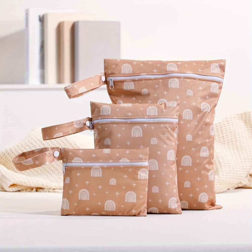 ÖkoKinder: Washable Storage Bag – Sustainable, Durable & Perfect for Diapers, Swim Gear & Baby Accessories (Set of 3)