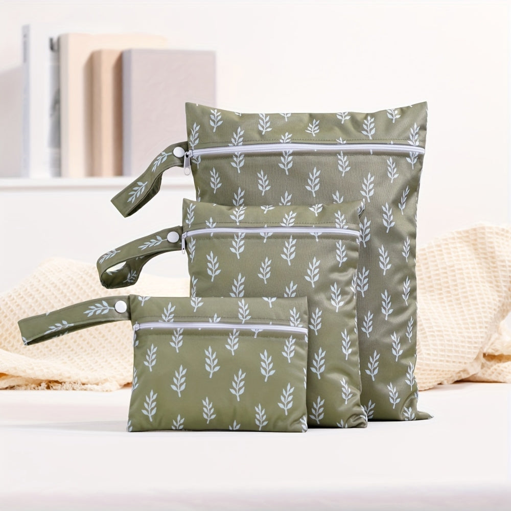 ÖkoKinder: Washable Storage Bag – Sustainable, Durable & Perfect for Diapers, Swim Gear & Baby Accessories (Set of 3)