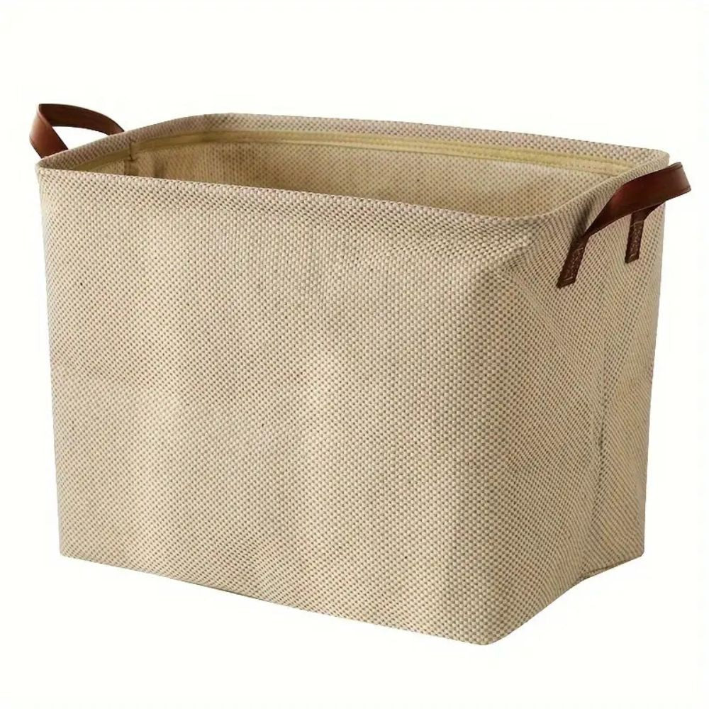 EcoNest: Fabric Storage Basket – sturdy, decorative & perfect for shelves & small spaces