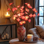 OlivaGlow: LED Branch Lights – Warm White Decorative Lighting for Living Rooms & Events