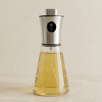 Cooking Oil Spray Bottle Glass Refillable Fine Mist Stainless Steel Dispenser