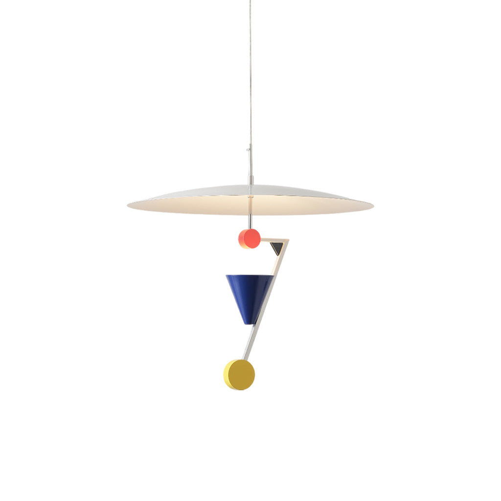 Olle Halo Disc & Cone Pendant Lamp