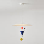 Olle Halo Disc & Cone Pendant Lamp