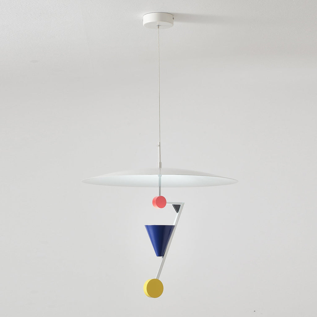 Olle Halo Disc & Cone Pendant Lamp
