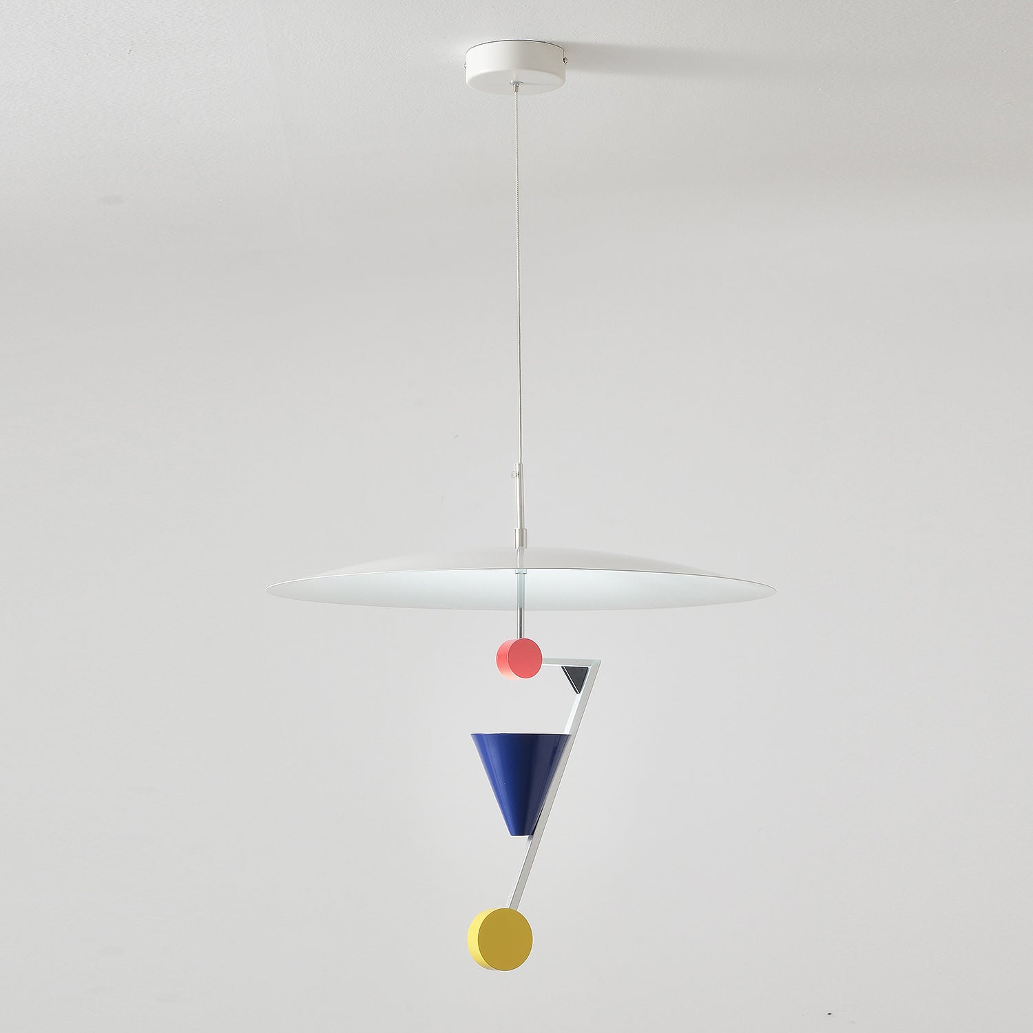 Olle Halo Disc & Cone Pendant Lamp