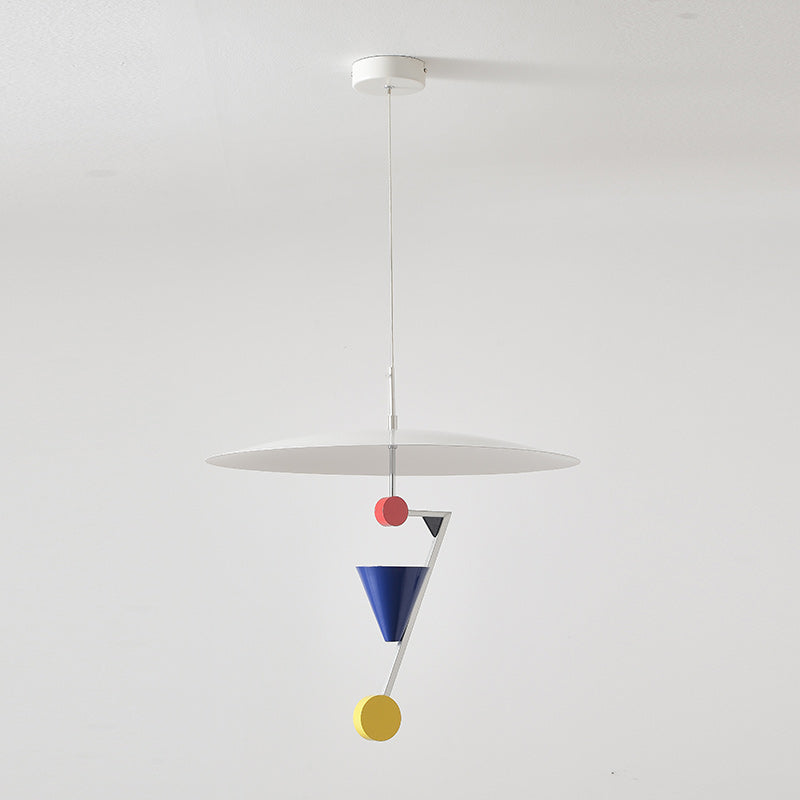 Olle Halo Disc & Cone Pendant Lamp