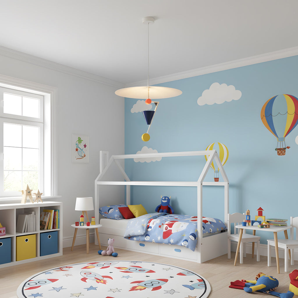 Olle Halo Disc & Cone Pendant Lamp