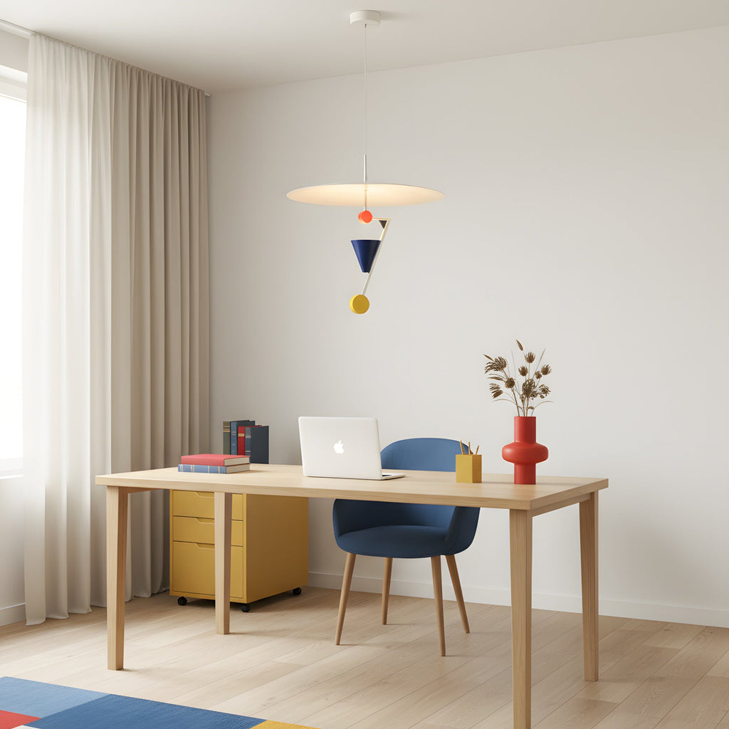 Olle Halo Disc & Cone Pendant Lamp
