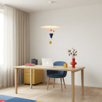 Olle Halo Disc & Cone Pendant Lamp