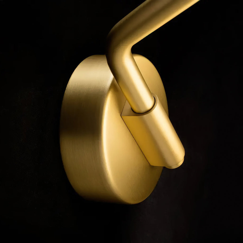 Olly Hat-Shade Glass Wall Sconce