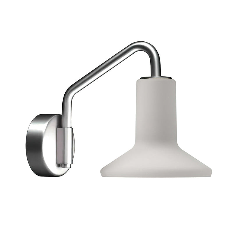 Olly Hat-Shade Glass Wall Sconce