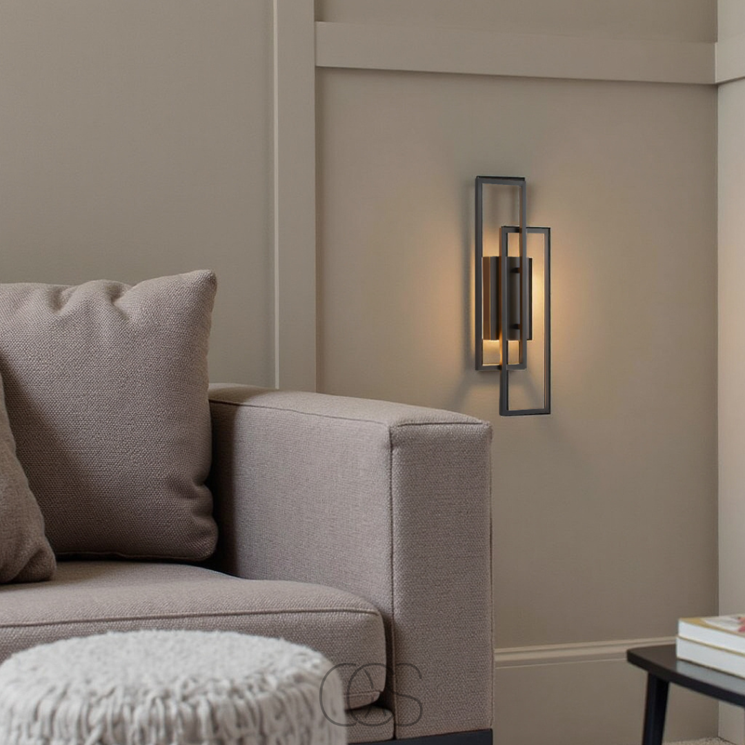 Ocireon - Rectangular Geometric LED Wall Lamp