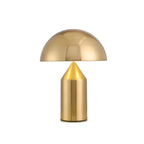 Juno Mushroom Tafellamp | Metaal & Glas, E27 Fitting