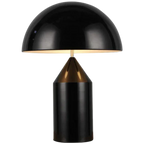 Nordic Brass Dome LED Table Lamp 3-Light