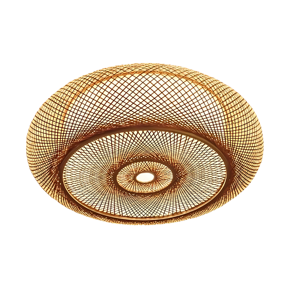 Maelira - Natural Bamboo Ceiling Lamp