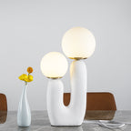 Oo Rough Cactus Twin-Globe Table Lamp