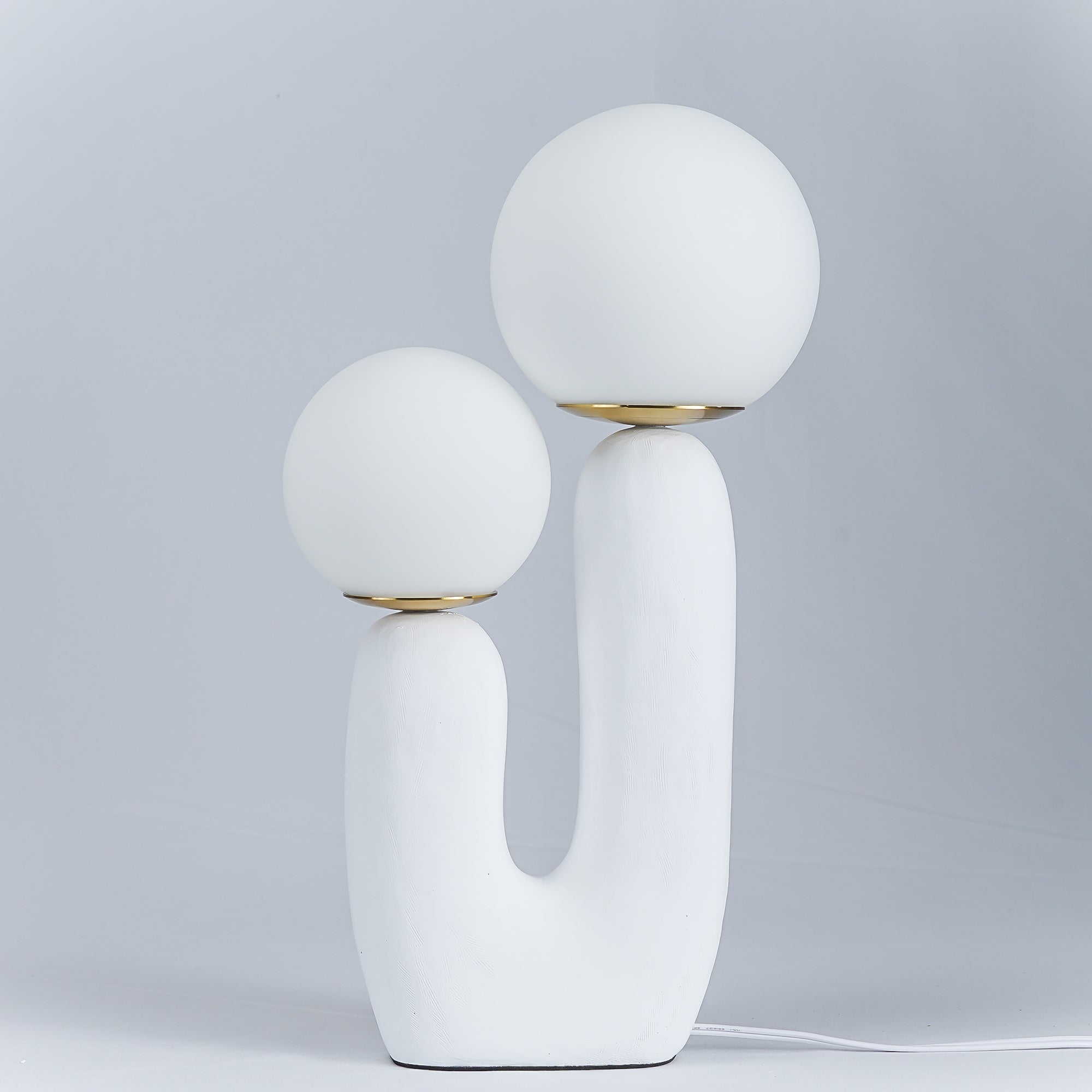 Oo Rough Cactus Twin-Globe Table Lamp