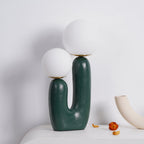 Oo Rough Cactus Twin-Globe Table Lamp