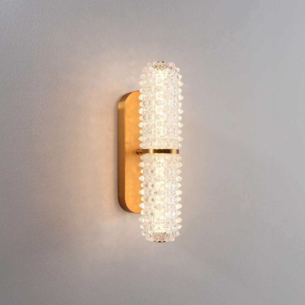 Opera Scandinavian Glass Wall Sconce