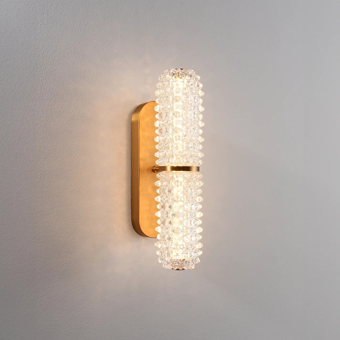 Opera Scandinavian Glass Wall Sconce