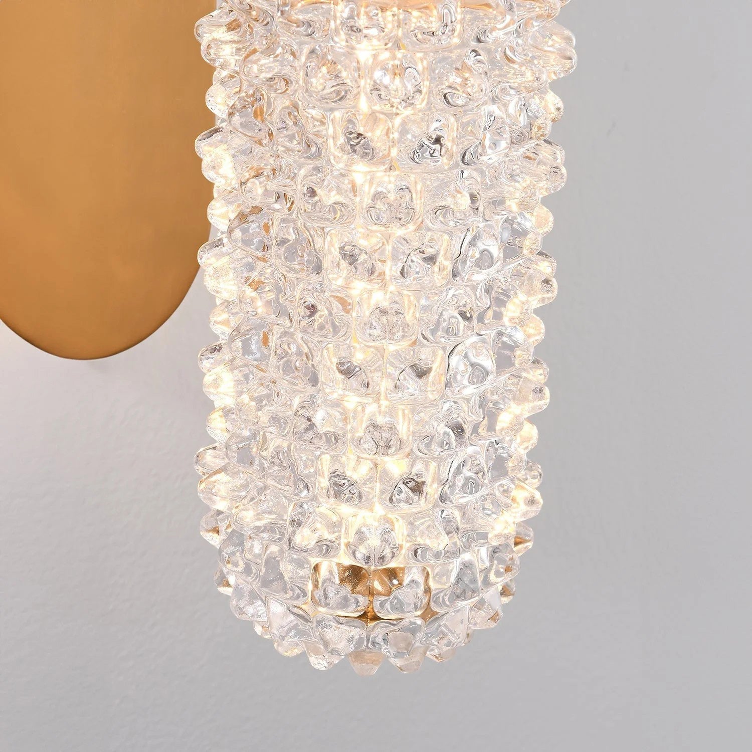 Opera Scandinavian Glass Wall Sconce