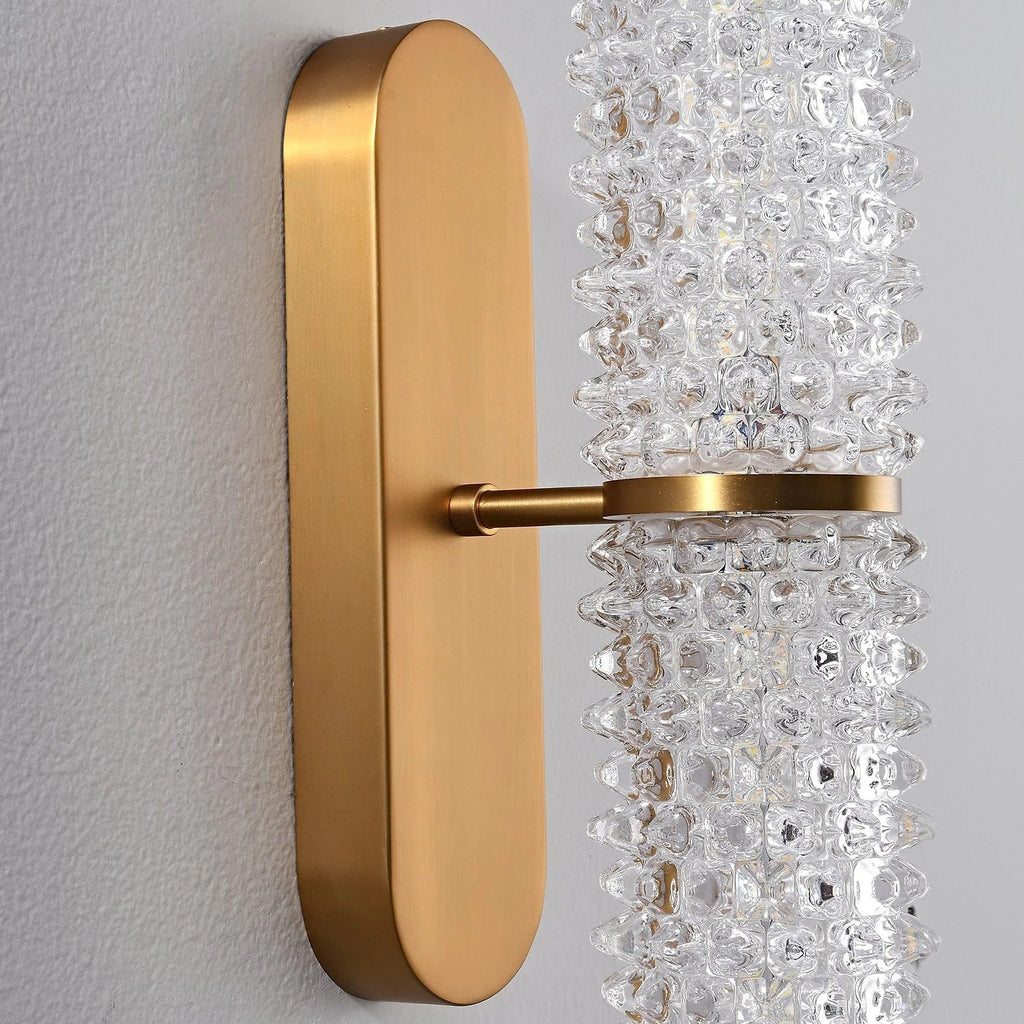 Opera Scandinavian Glass Wall Sconce