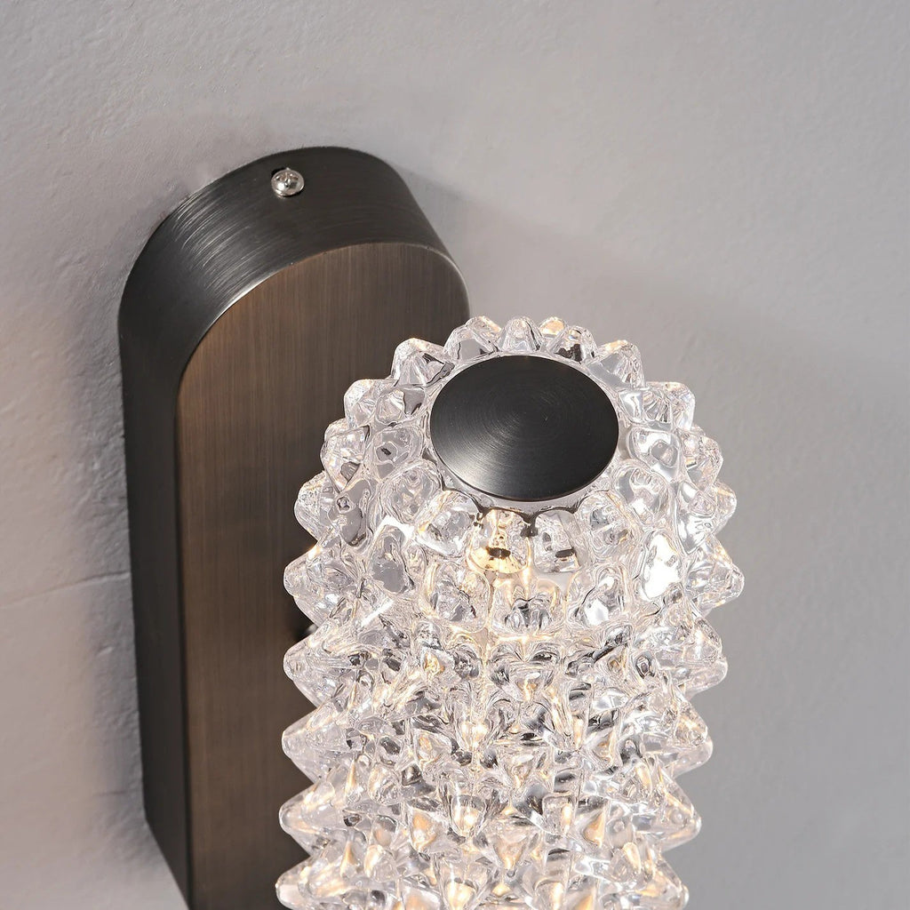Opera Scandinavian Glass Wall Sconce