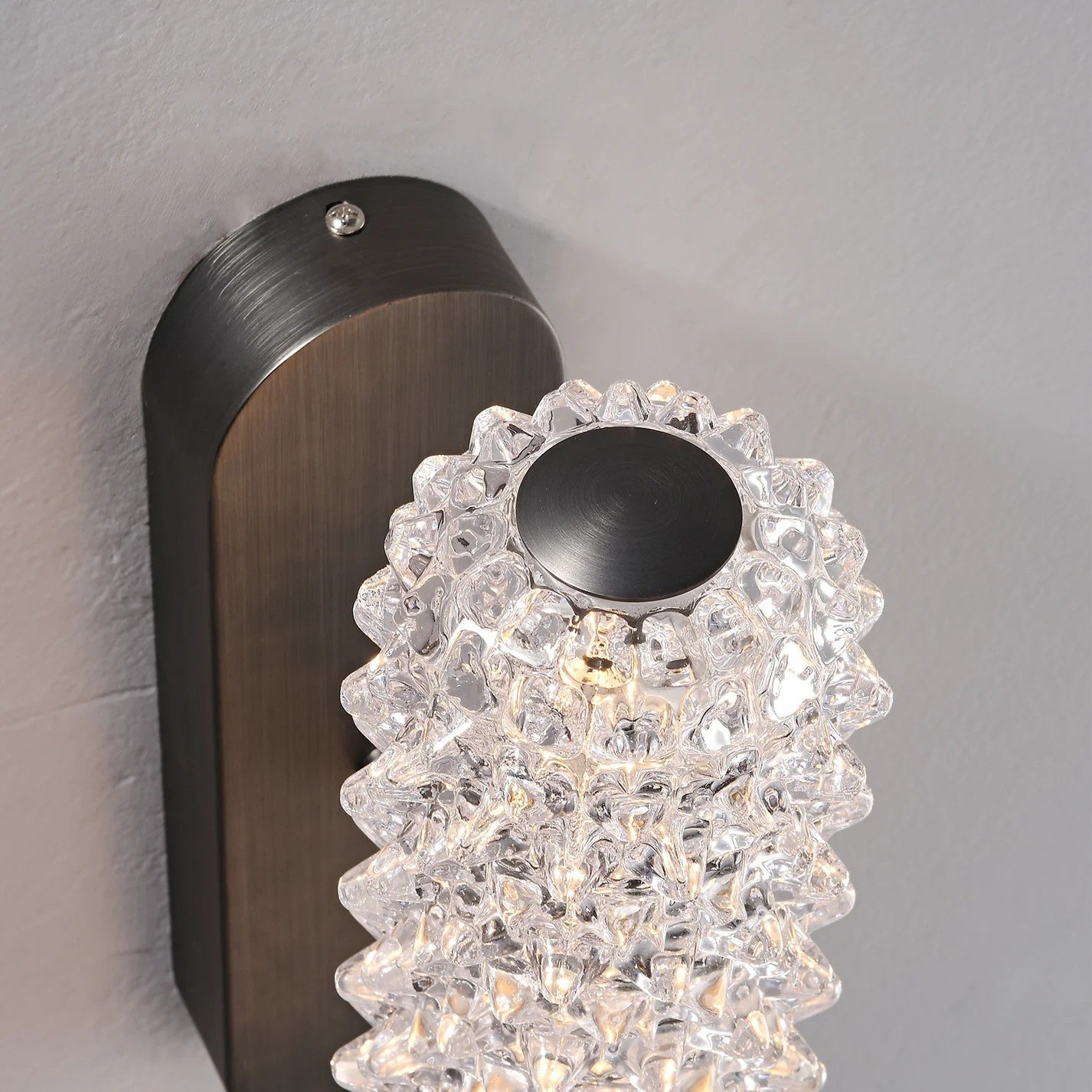 Opera Scandinavian Glass Wall Sconce