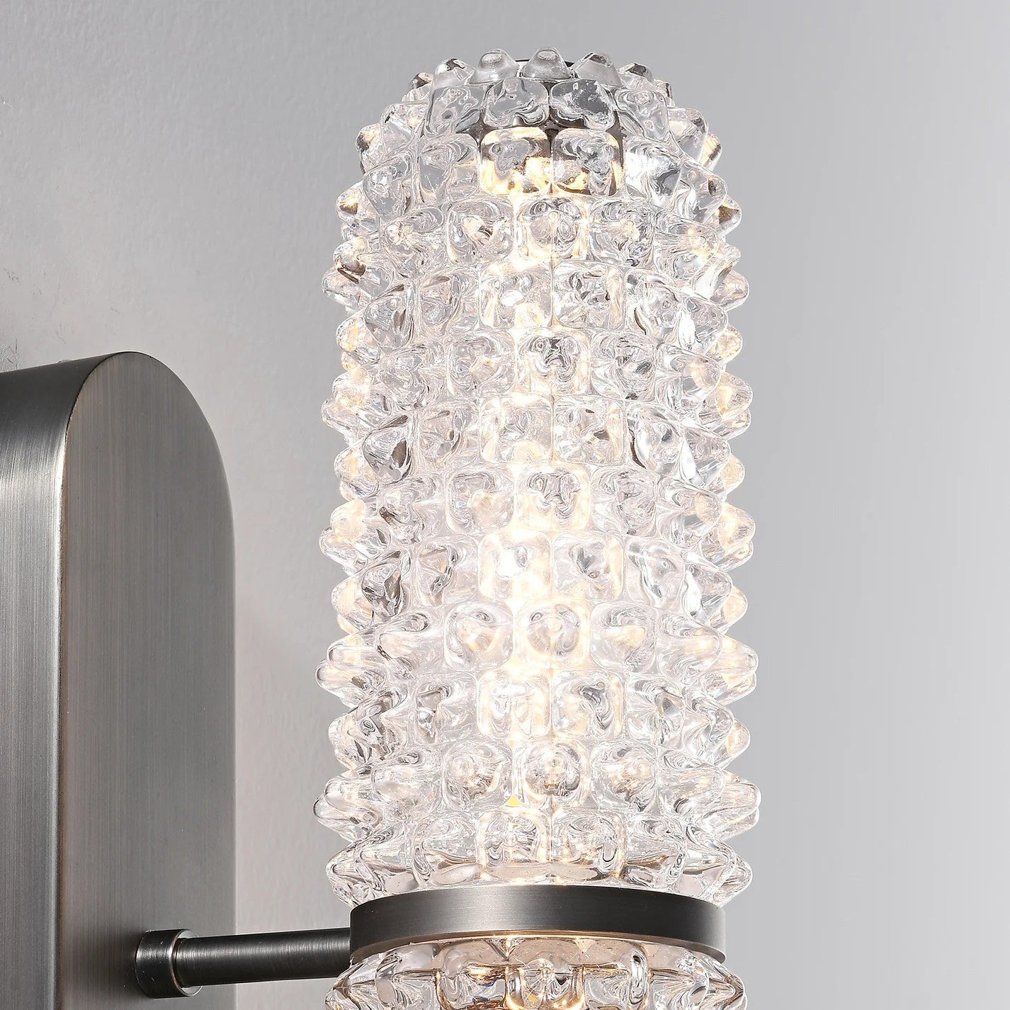 Opera Scandinavian Glass Wall Sconce