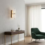 Opera Scandinavian Glass Wall Sconce