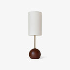 Virello – Wooden Spherical Table Lamp with Simple Design