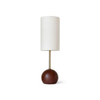 Virello – Wooden Spherical Table Lamp with Simple Design