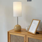 Virello – Wooden Spherical Table Lamp with Simple Design