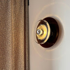 Orbit Space Age Layered Halo Wall Sconce