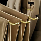 OrdnungSlim: Metal Hangers in Minimalist Design – Robust, Space-Saving & Versatile for Clothing (Set of 5)