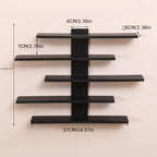 OrderStyle: Modern Wall Shelves – Durable, Space-Saving & Hanging for Office Supplies & Collectibles in the Bedroom