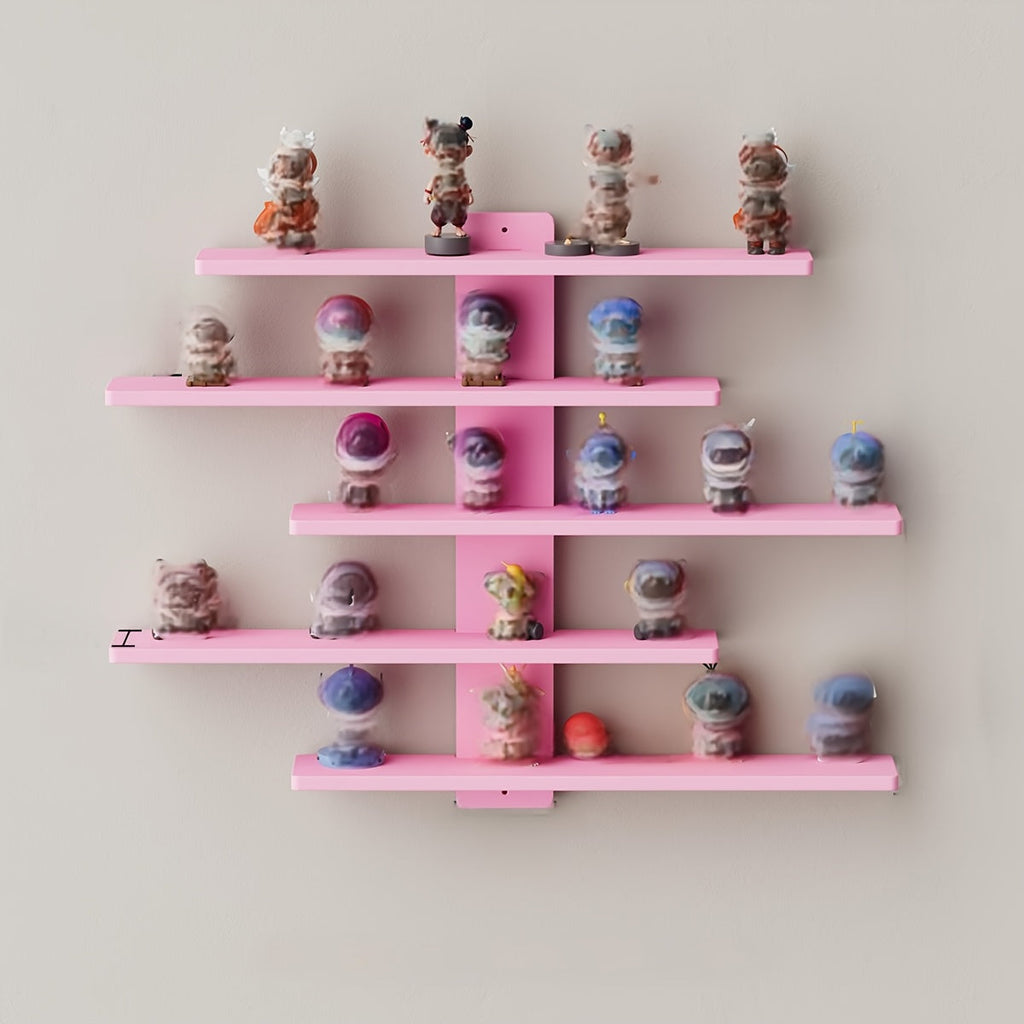 OrderStyle: Modern Wall Shelves – Durable, Space-Saving & Hanging for Office Supplies & Collectibles in the Bedroom