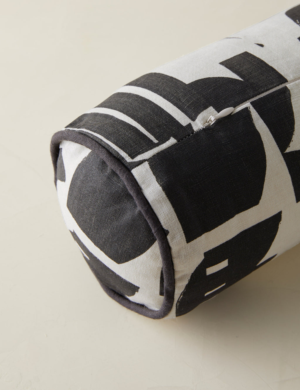 Bello Bolster Pillow | Organic Shapes, Linen