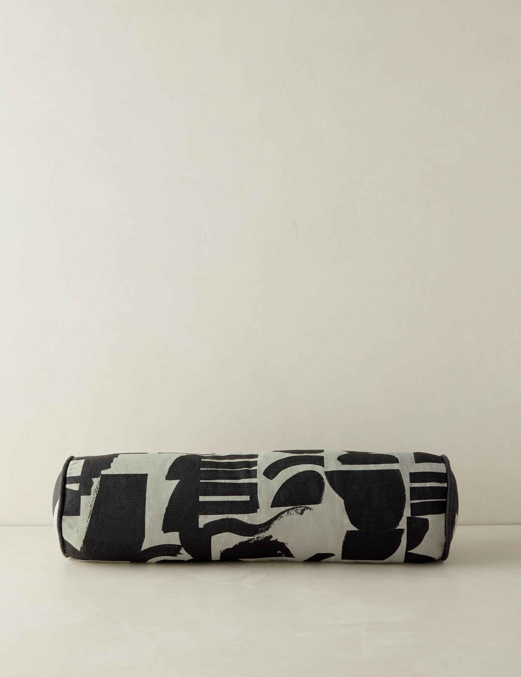Bello Bolster Pillow | Organic Shapes, Linen