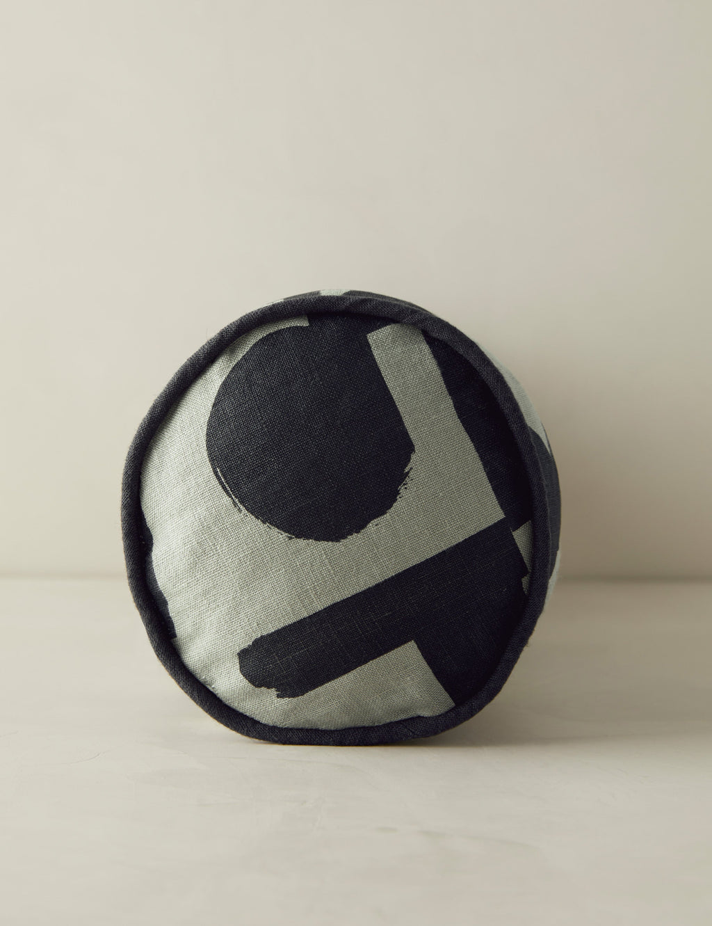 Bello Bolster Pillow | Organic Shapes, Linen