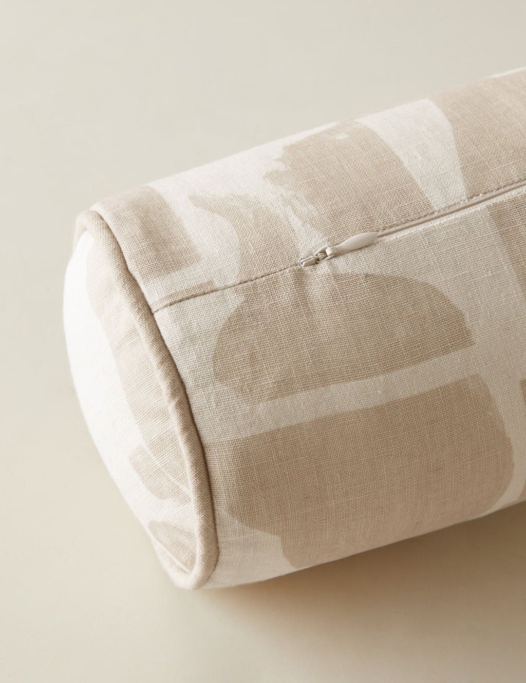 Bello Bolster Pillow | Organic Shapes, Linen