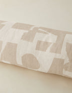 Bello Bolster Pillow | Organic Shapes, Linen
